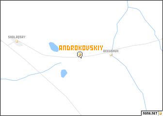 map of Androkovskiy