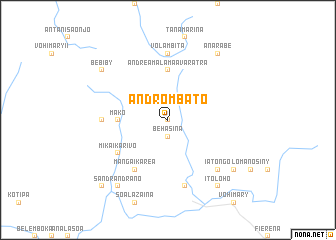 map of Andrombato
