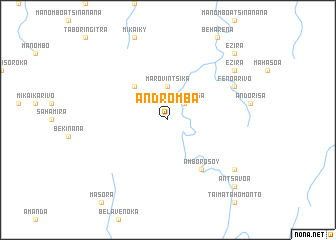 map of Andromba