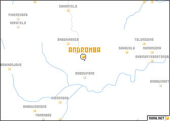 map of Andromba