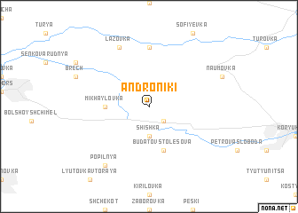 map of Androniki