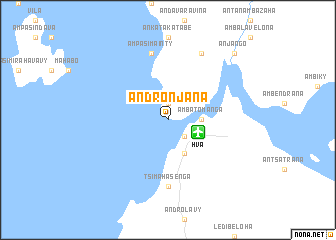 map of Andronjana