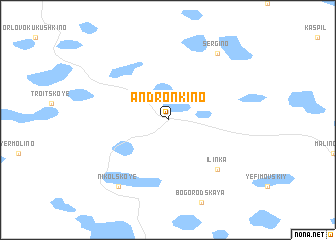 map of Andronkino