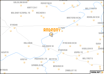 map of Androny