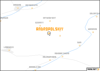 map of Andropol\