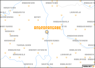 map of Androrangabe