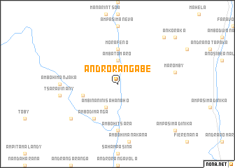 map of Androrangabe