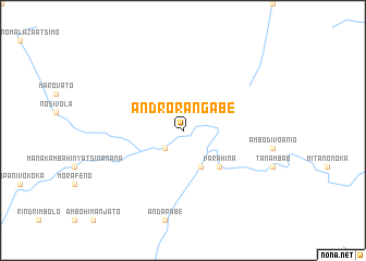 map of Androrangabe