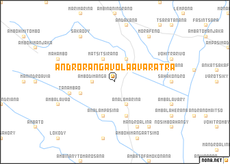 map of Androrangavola Avaratra