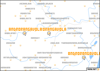 map of Androrangavola