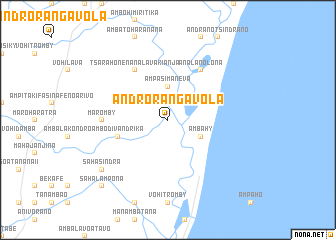 map of Androrangavola