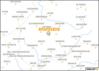 map of Androsovo