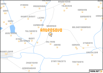 map of Androsovo