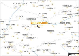 map of Androsovo