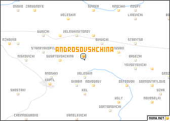 map of Androsovshchina