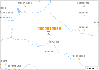 map of Androtrabe