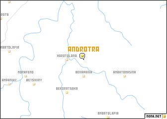 map of Androtra