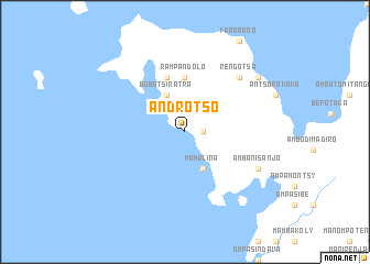 map of Androtso