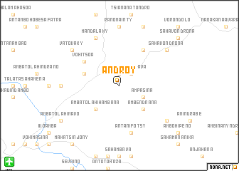 map of Androy