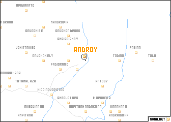 map of Androy