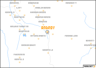 map of Androy