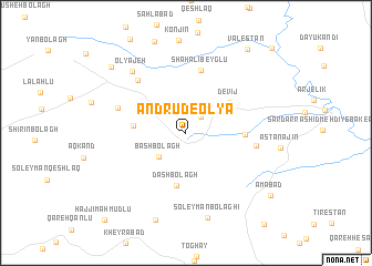 map of Andrūd-e ‘Olyā