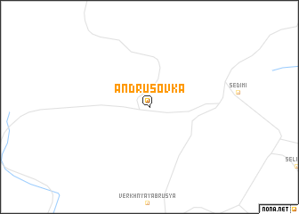 map of Andrusovka