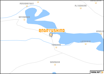 map of Andryushino