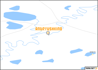 map of Andryushkino