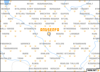 map of Andserfa