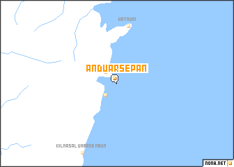 map of Anduarsepan