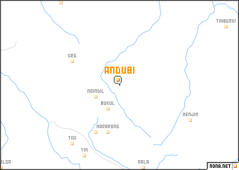 map of Andubi