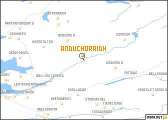 map of An Dúchoraidh