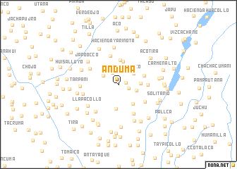 map of Anduma