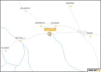 map of Andūr