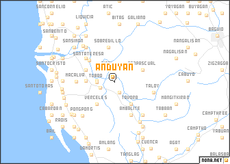 map of Anduyan