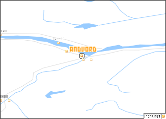 map of Andvord