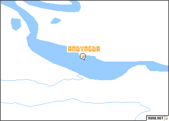 map of Andyngda