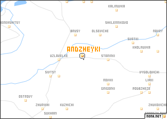 map of Andzheyki