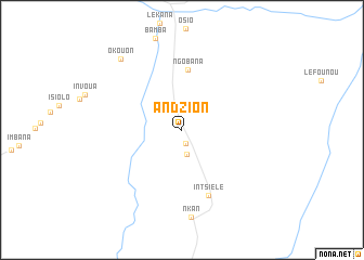 map of Andzion