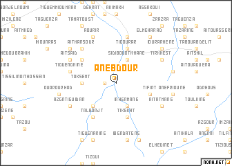 map of Anebdour