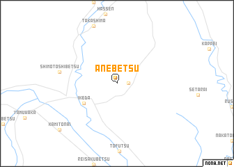 map of Anebetsu