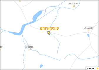 map of Anehosūr