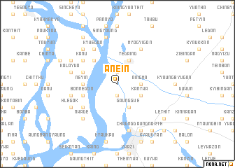 map of Anein