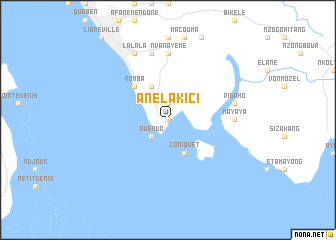 map of Anelakici