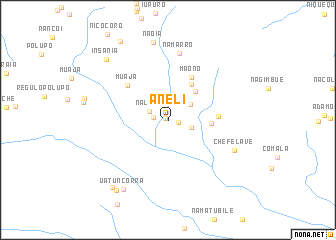 map of Aneli