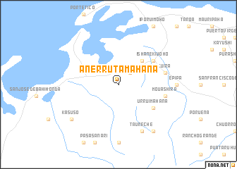 map of Anerrutamahana