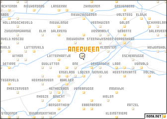 map of Anerveen