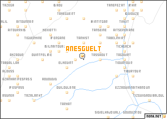 map of Anesguelt