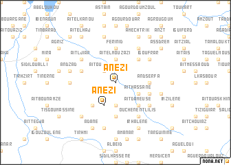 map of Anezi